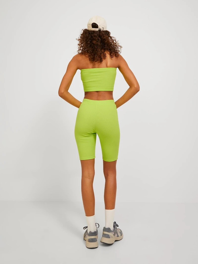 JJXX : Rib Tube Top - Lime