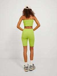 JJXX : Rib Tube Top - Lime