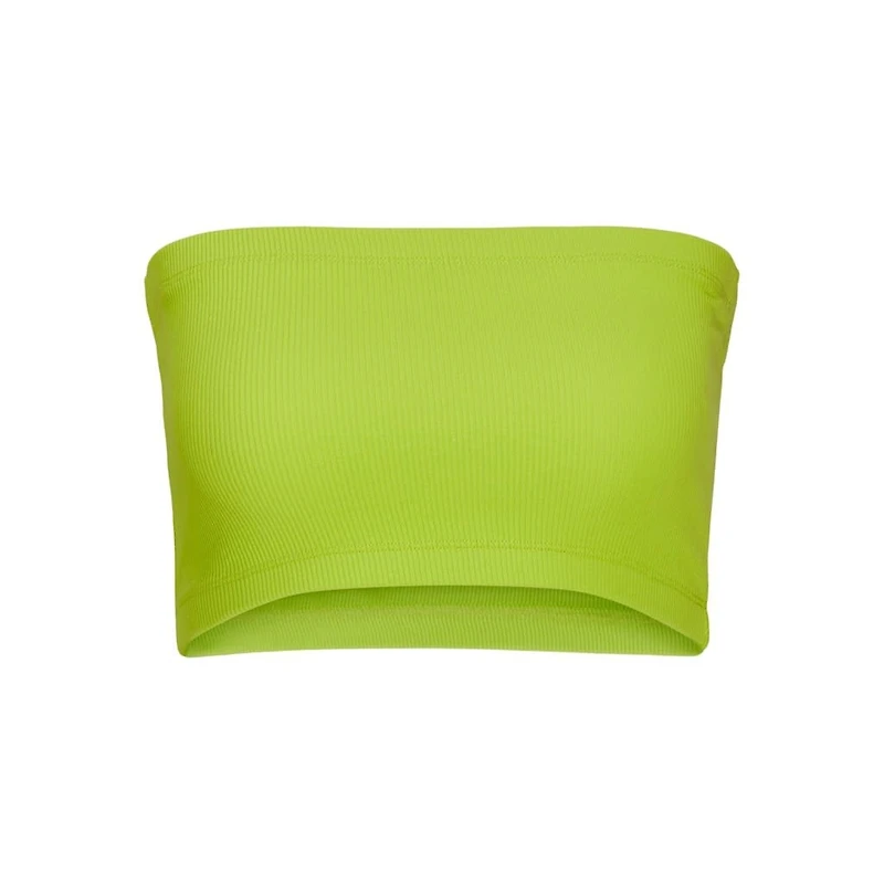 JJXX : Rib Tube Top - Lime