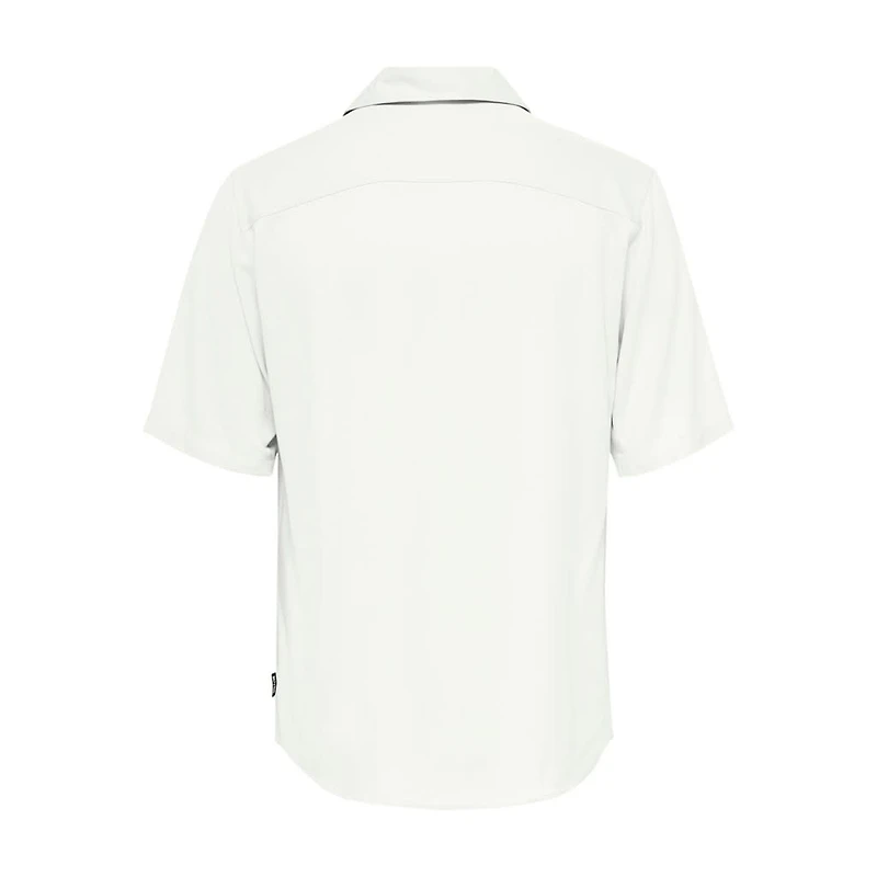 Only and Sons & : Regular Fit Solid Color SS Shirt - White