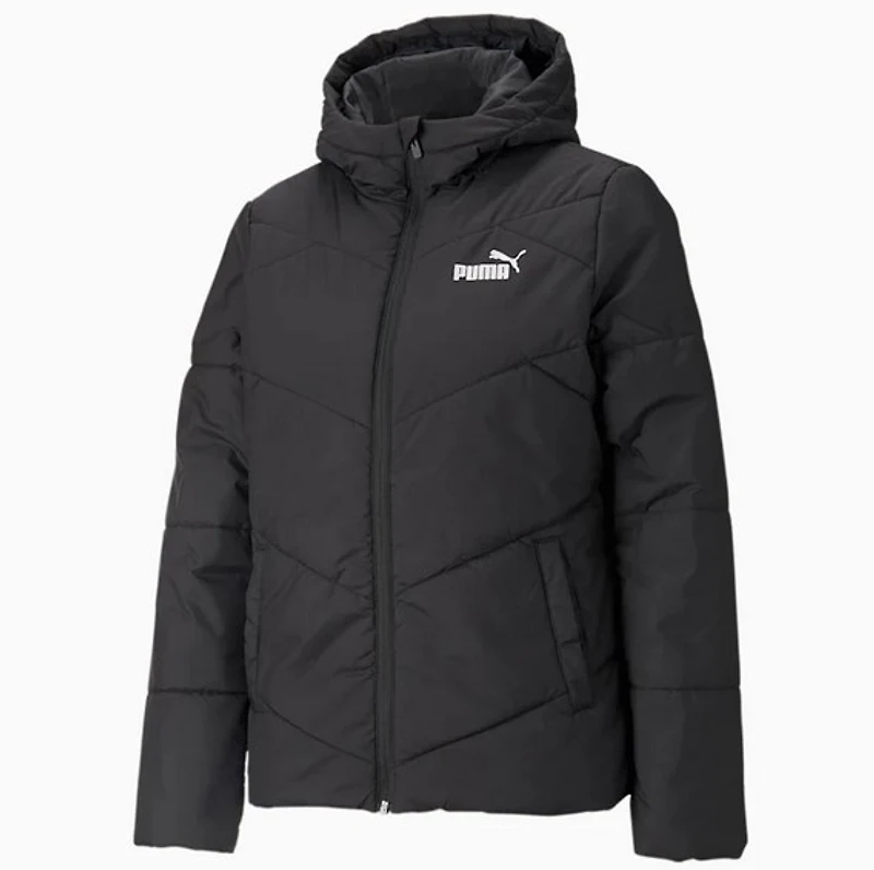 Puma : W. Essential Hooded Padded Jacket