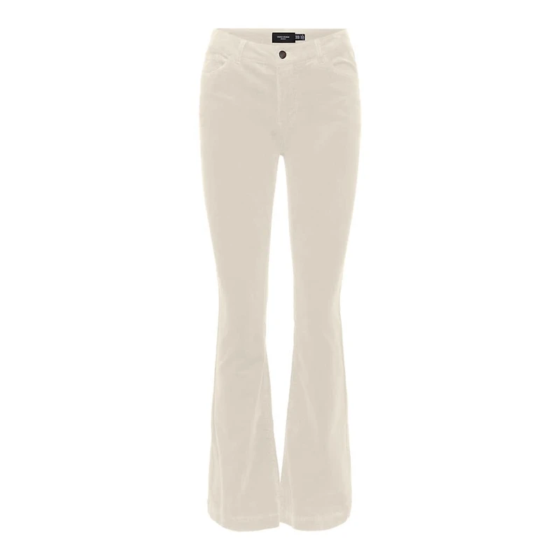 Vero Moda : Midrise Flare Corduroy Pants