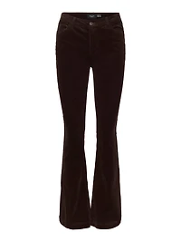 Vero Moda : Midrise Flare Corduroy Pants