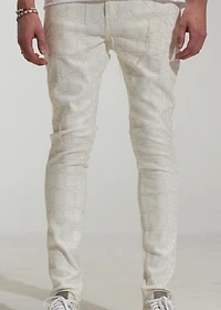 Embellish : Bonham All Over Print Denim