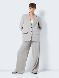 Noisy May : L/S Oversize Pinstripes Blazer