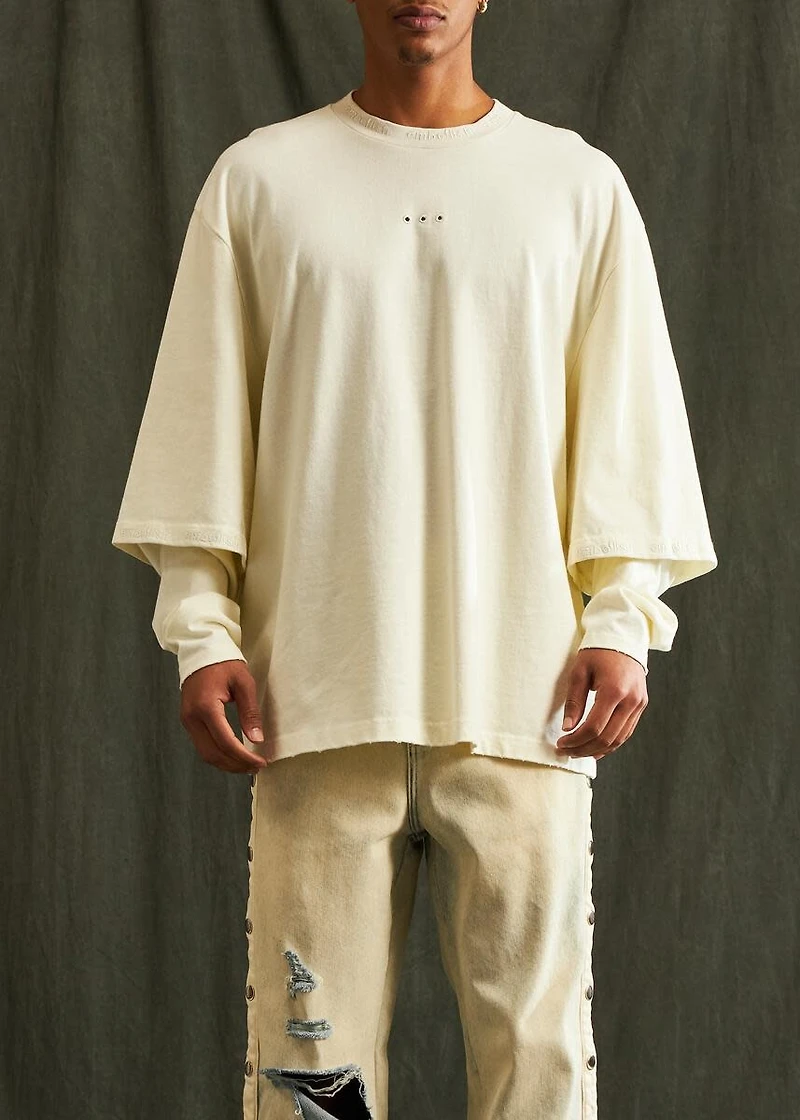 Embellish : Mirage Longsleeve Knit Tee