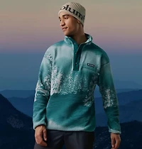Columbia : Helvetia Half Snap Fleece - Solar