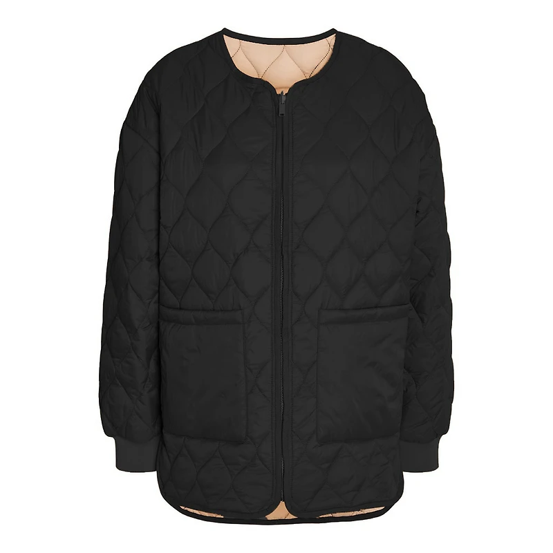 Noisy May : Reversible Quilted Jacket