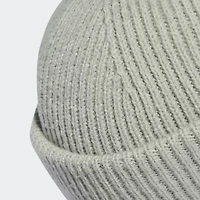 Adidas : Wide Cuff Beanie - Silver