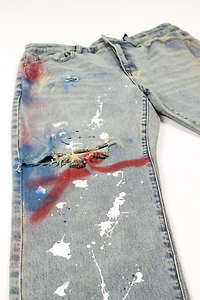 WLKN : Lary Kidd x The Brick Loose Fit Denim Pants
