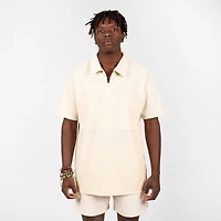 WLKN : Club Zip Up Polo, OW