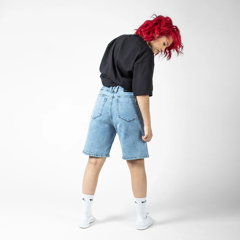 WLKN : Wall Baggy Denim Shorts