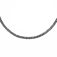 Hits : Cuban Link Chain Necklace - 5mm - Black