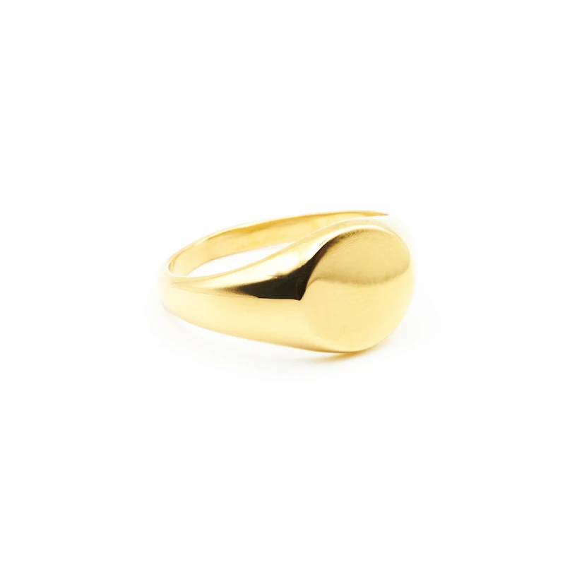 Hits : Signet Ring - Gold