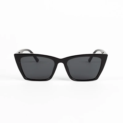 WLKN : Ophélia Square Sunglasses - Black
