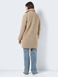Noisy May : Mid-thigh Sherpa Jacket