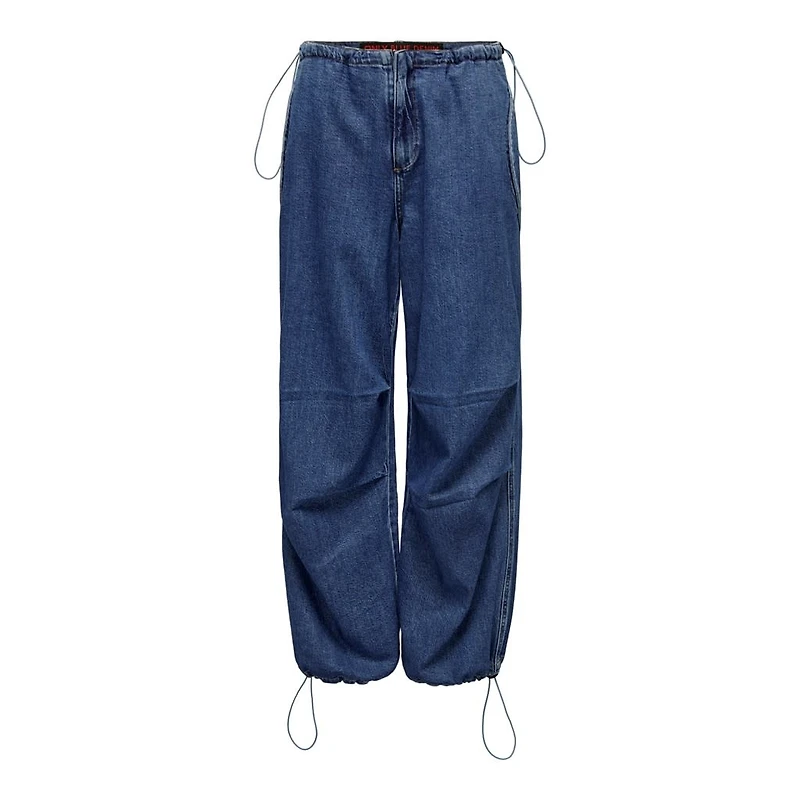 Only : Denim Parachute Pants