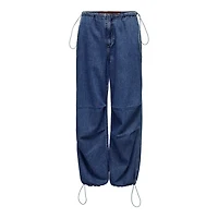 Only : Denim Parachute Pants
