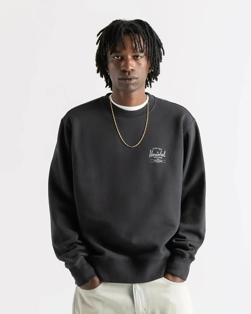 Herschel : Basic Crewneck - Black