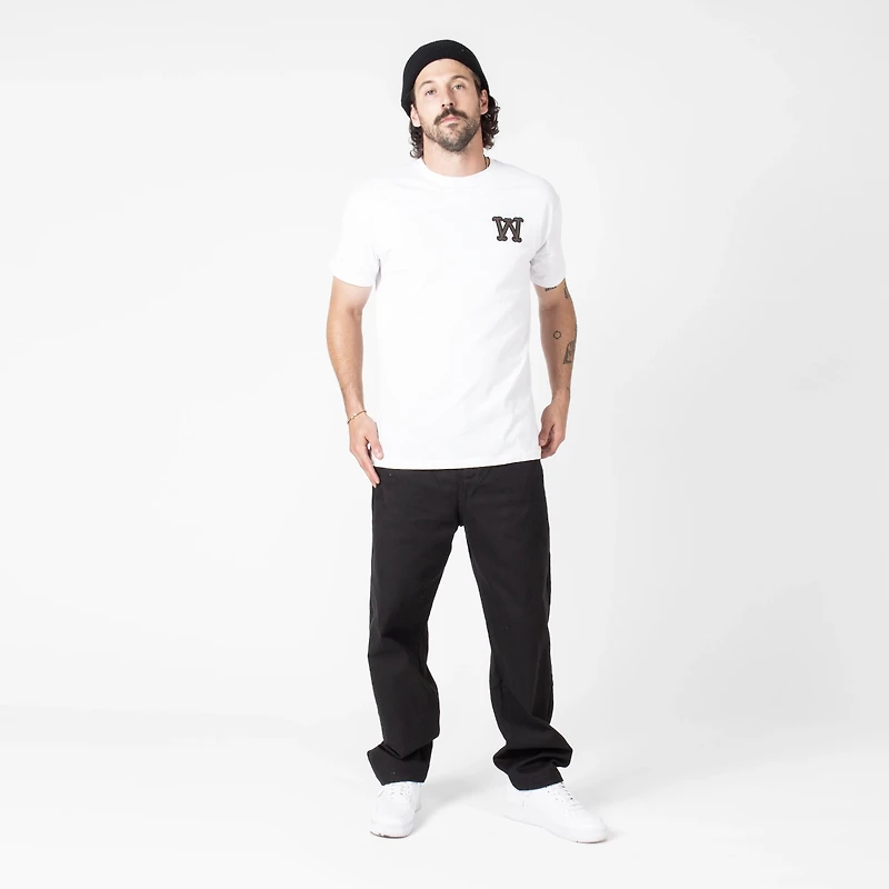 WLKN : Tonal Baggy Fit Denim Pants