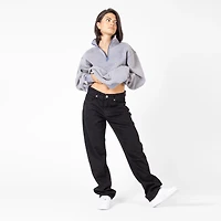 WLKN : Distressed Signature Loose Fit Denim Pants