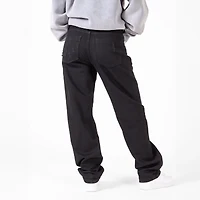 WLKN : Distressed Signature Loose Fit Denim Pants