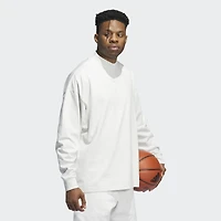 Adidas : Oversize L/S Basketball Tee