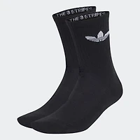 Adidas : Trefoil Cushion Crew Socks - 3 Packs
