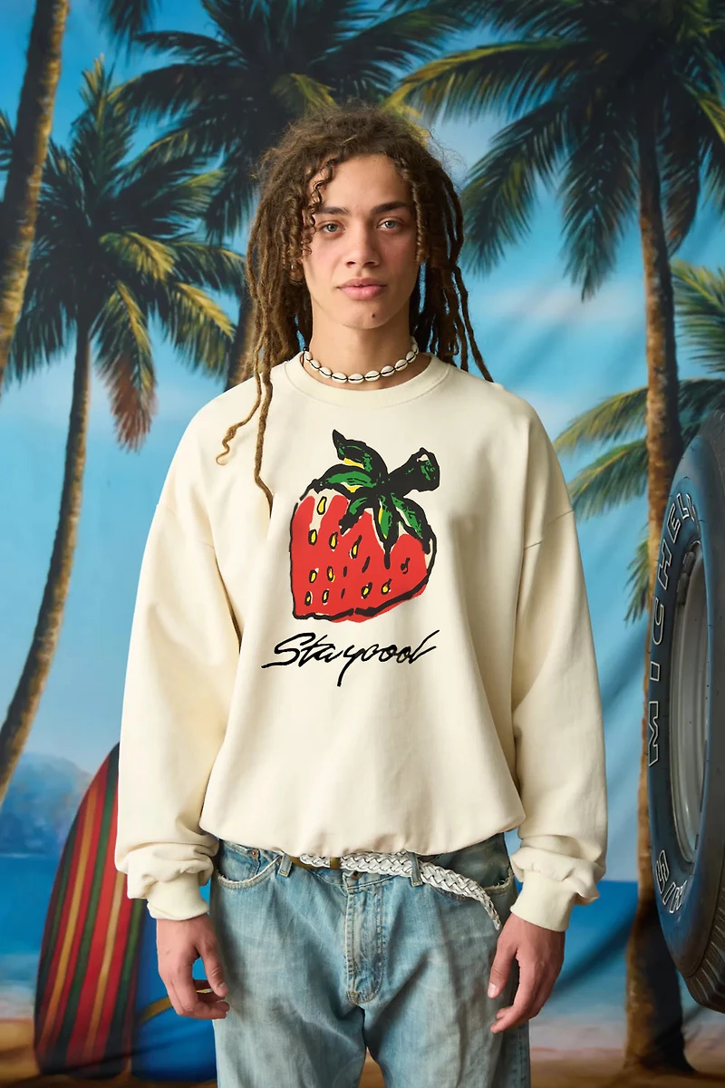 Stay Cool nyc : Scratch & Sniff Strawberry Sweatshirt