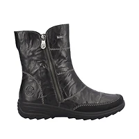 RIEKER Z7055-00 Mid-Boot (Double-Zip)