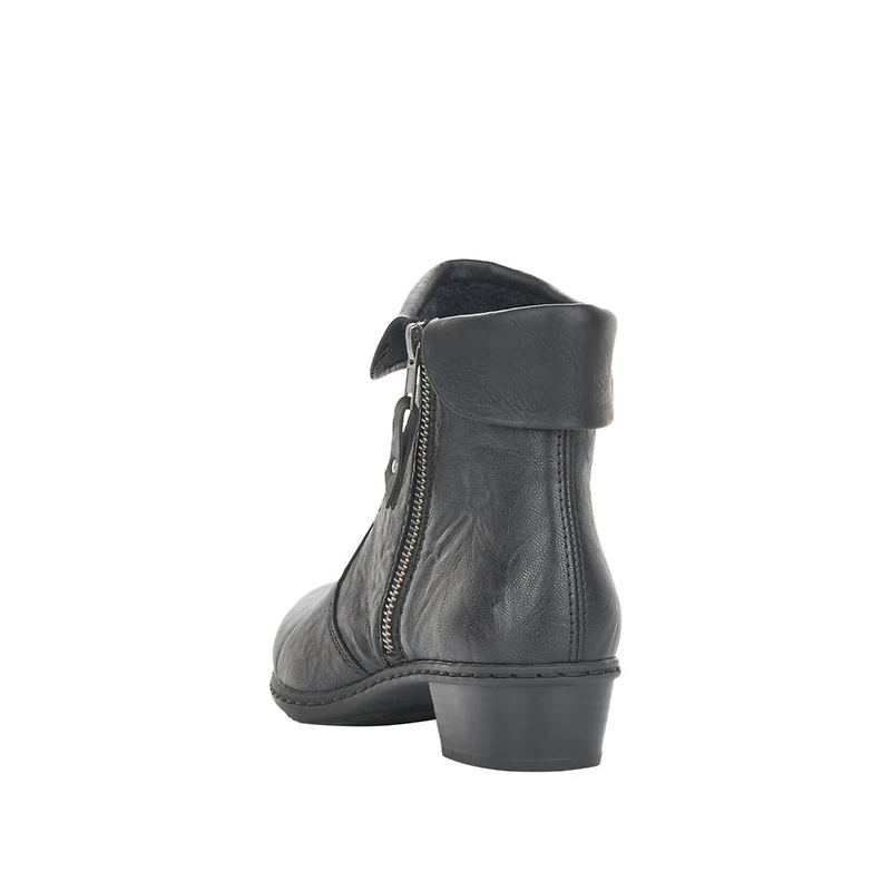 RIEKER Y07A8-01 Zipper Bootie