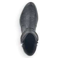 RIEKER Y07A8-01 Zipper Bootie
