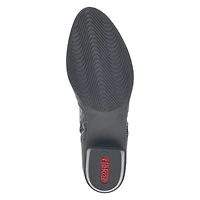 RIEKER Y07A8-01 Zipper Bootie