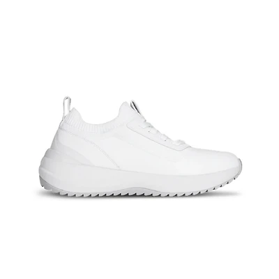 VESSI Women's Stormburst Low Top - WHITE