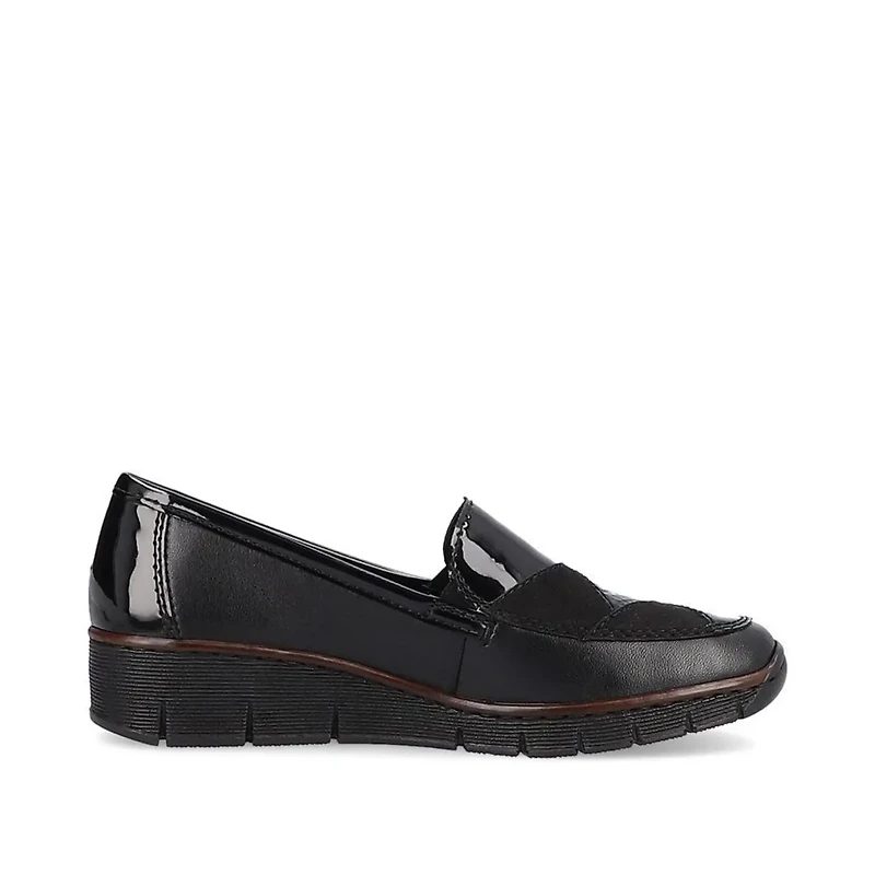 RIEKER 53785-00 Wedge Slip On