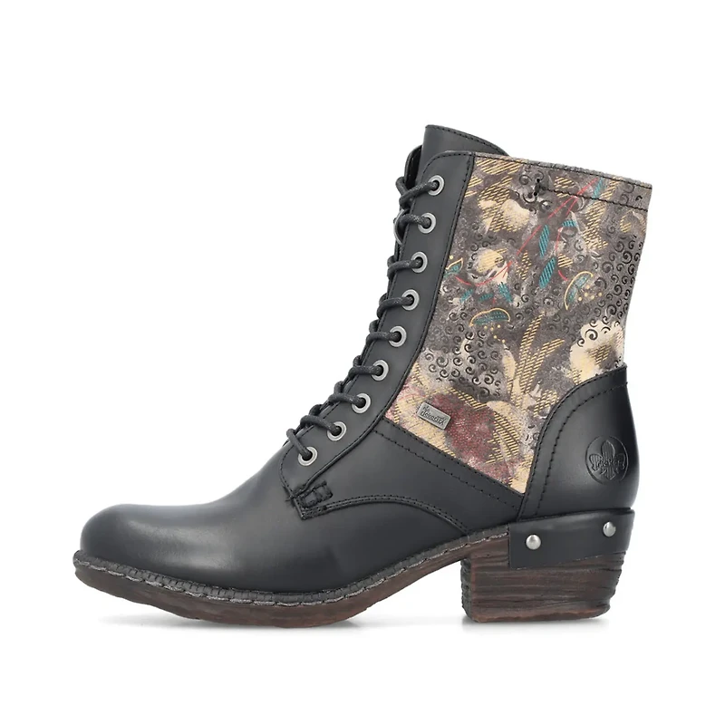 RIEKER 93614-00 Lace Bootie (Floral)