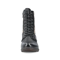 RIEKER 93614-00 Lace Bootie (Floral)