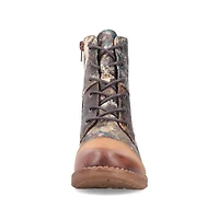 RIEKER 94611-90 Lace Bootie (Floral)