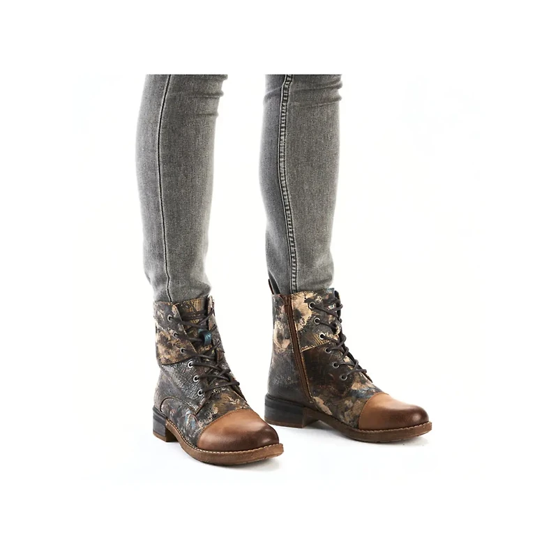 RIEKER 94611-90 Lace Bootie (Floral)