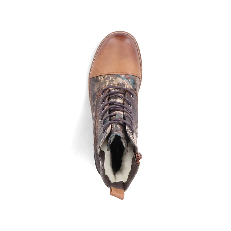 RIEKER 94611-90 Lace Bootie (Floral)
