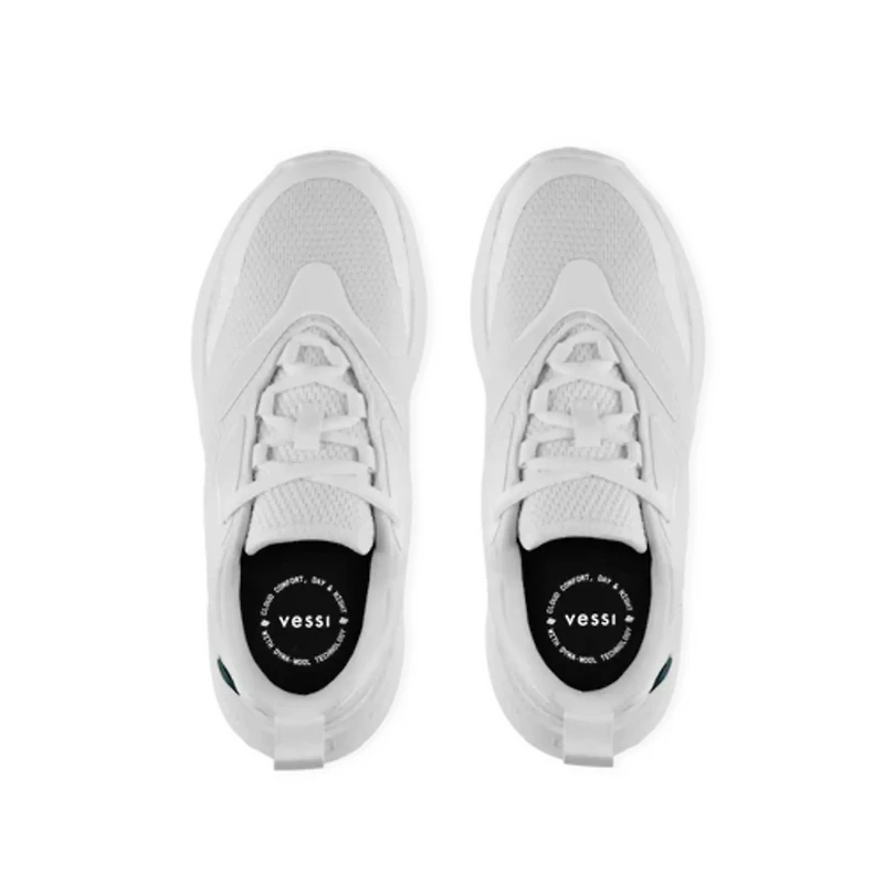VESSI Women's Tidal Sneaker WARM WHITE