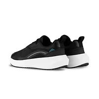 VESSI Women's Tidal Sneaker BLACK ON WHITE
