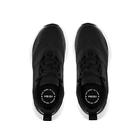 VESSI Women's Tidal Sneaker BLACK ON WHITE