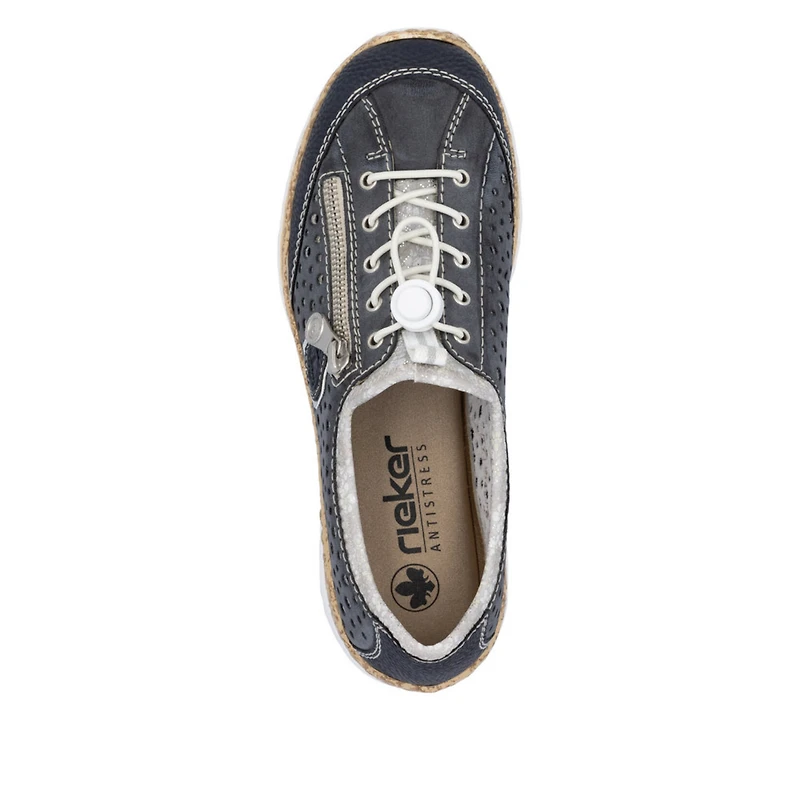 RIEKER N42P6-14 Sporty Slip-On (Perfs)