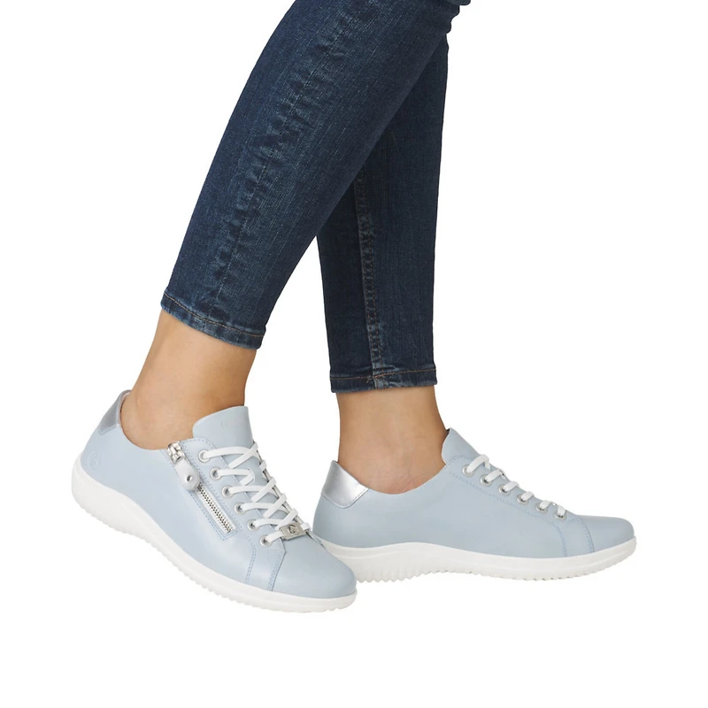 REMONTE D1E03-13 Lace Sneaker (White Sole)