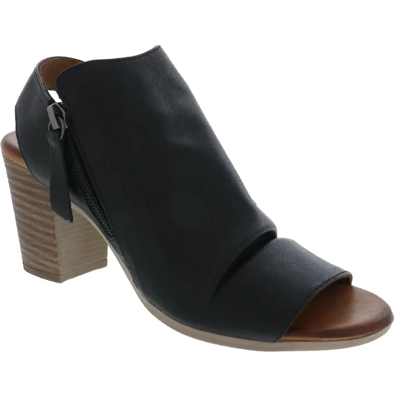 BIZA Norah Covered Sandal Heel (Dbl Zip)