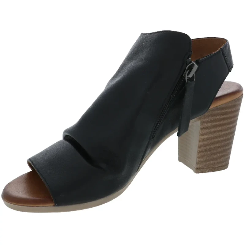 BIZA Norah Covered Sandal Heel (Dbl Zip)