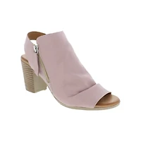 BIZA Norah Covered Sandal Heel (Dbl Zip)