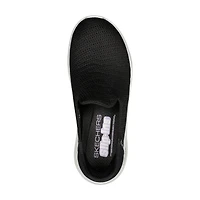 SKECHERS 124963 Slip-Ins Go Walk Flex BKW LADIES