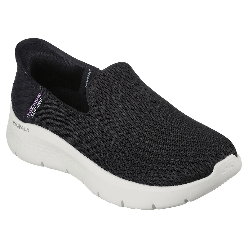 SKECHERS 124963 Slip-Ins Go Walk Flex BKW LADIES